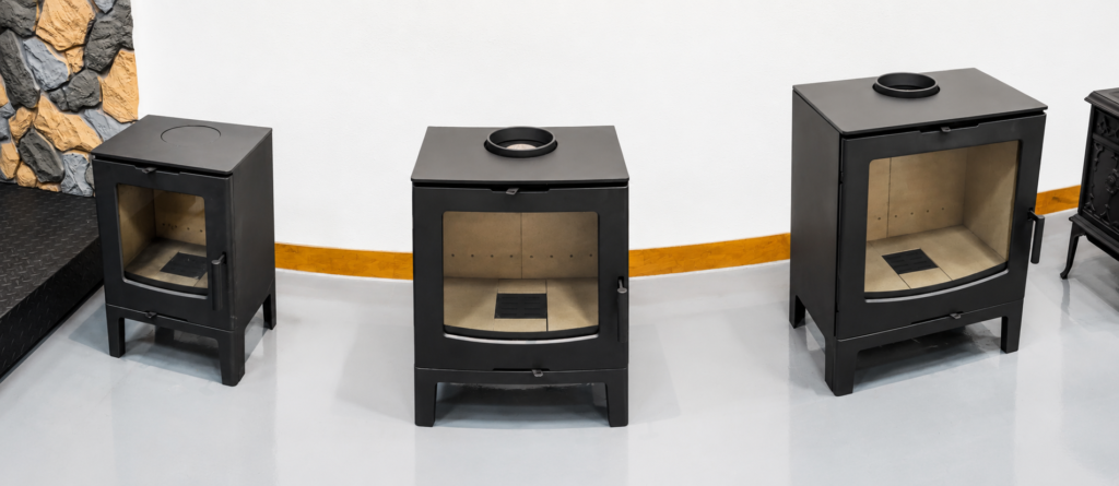 small cast iron wood stove for cabin