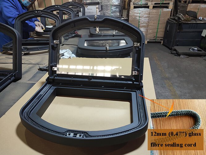 PR05 Cast Iron Door for Masonry Heater