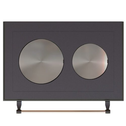 T201 Cast Iron Cooktop Plate with Two Burners