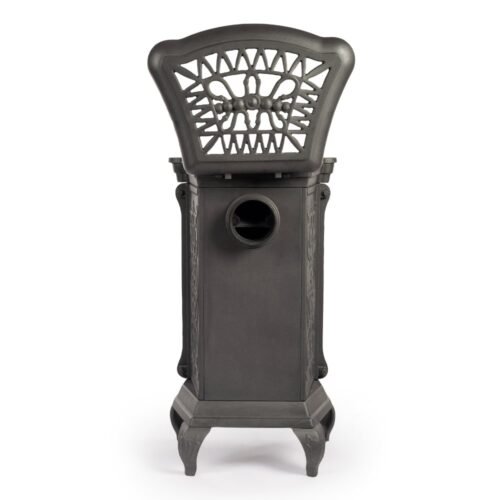 step wood stove