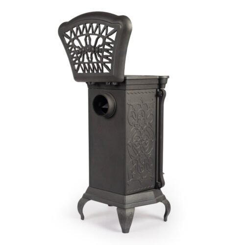 step wood stove