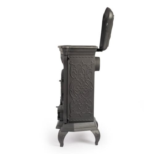 step wood stove