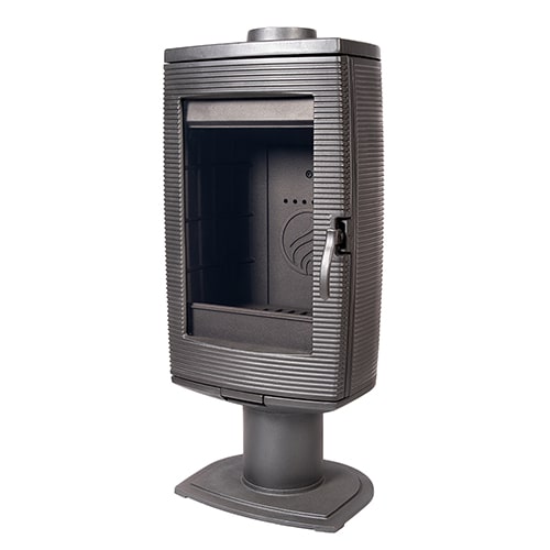 rock wood stove