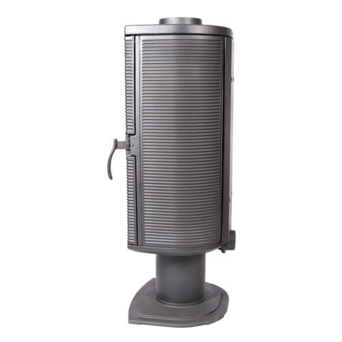 rock cast iron wood stove