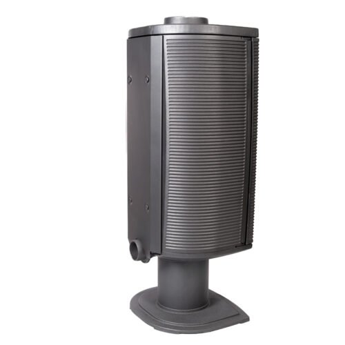 rock cast iron wood stove