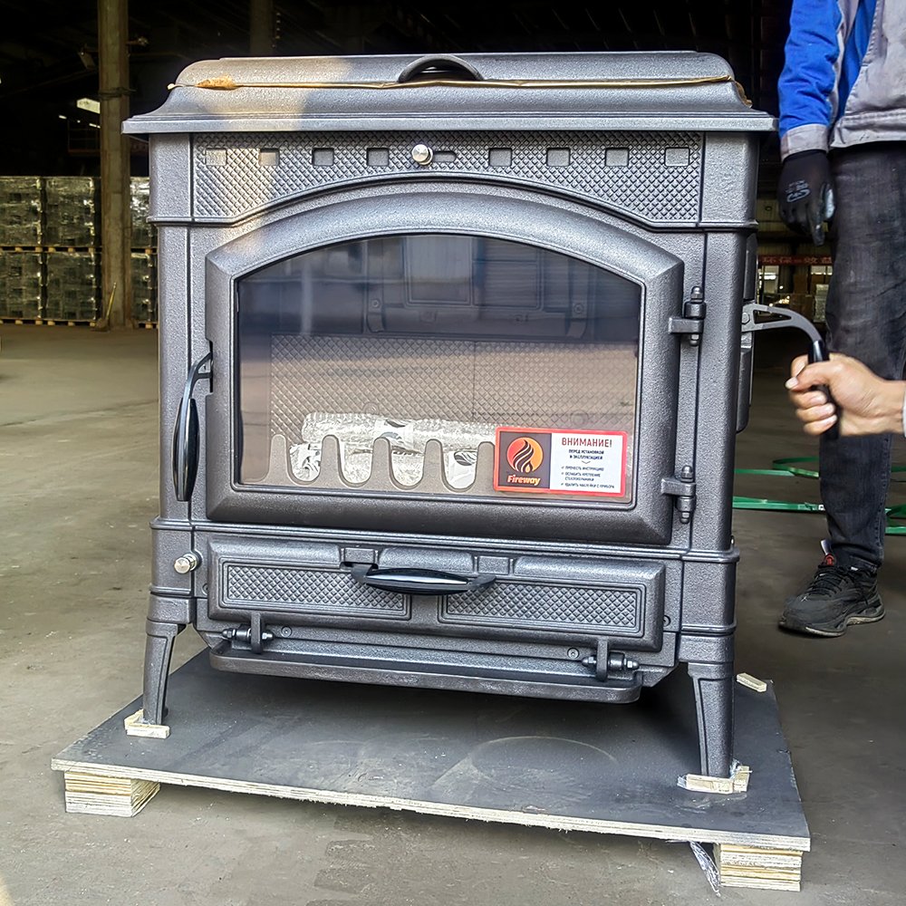 jazz ii cast iron wood stove
