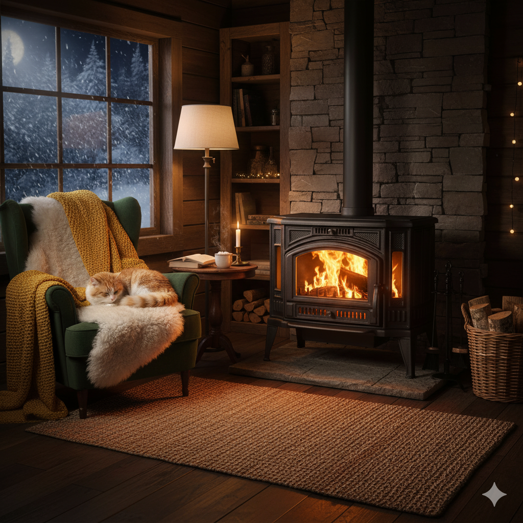 Flamenco Cast iron wood stove