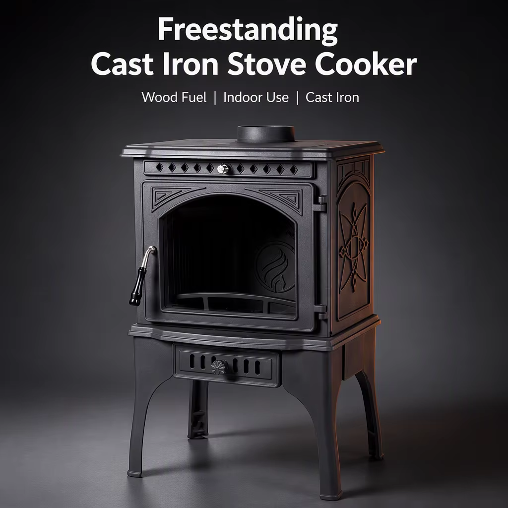 Fireway Cooker Cast Iron Wood Stove